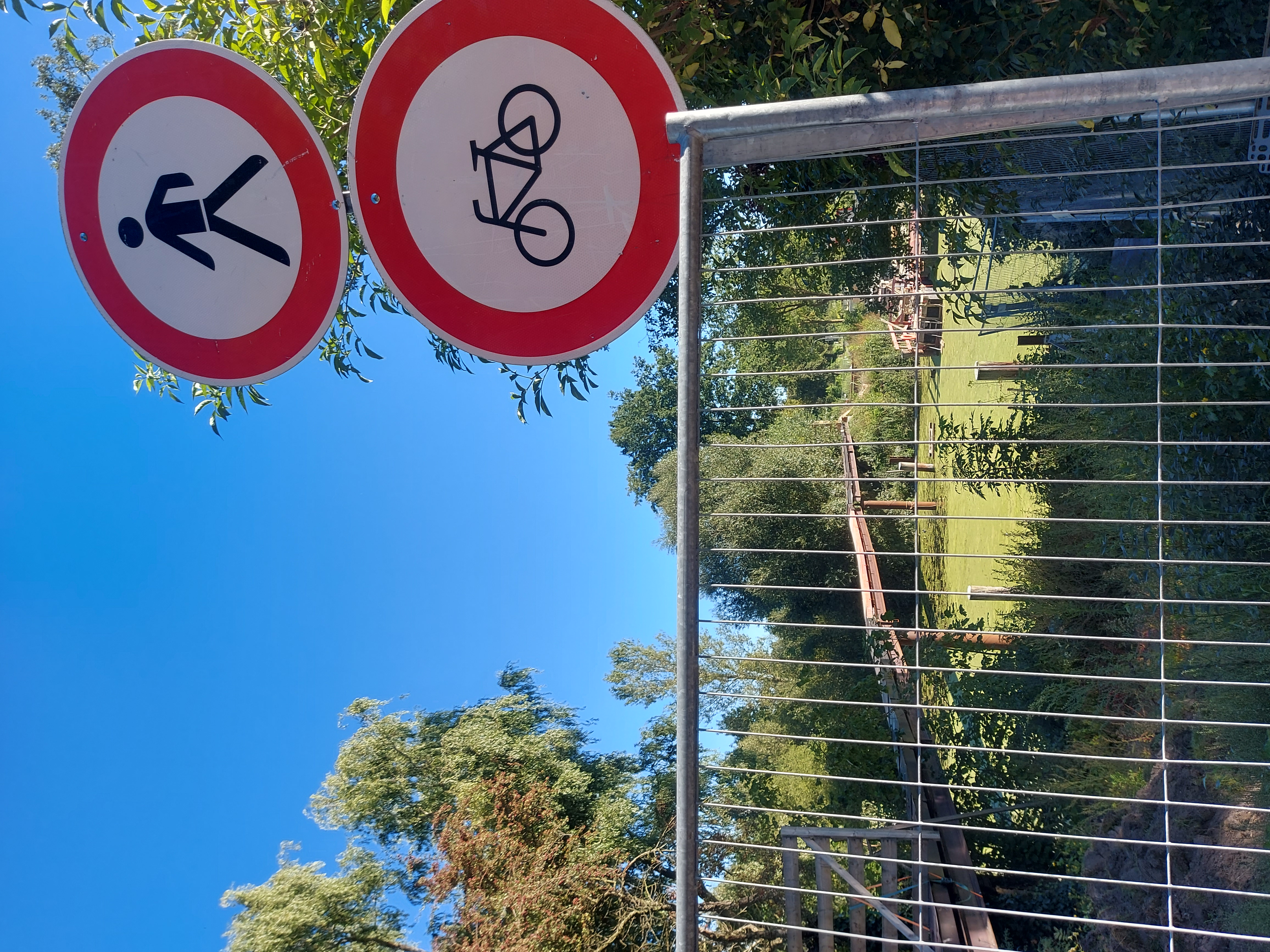 Aktueller Baustand der Erneuerung.